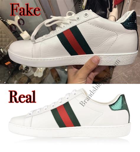 gucci fake tenis ace|ace vs real gucci.